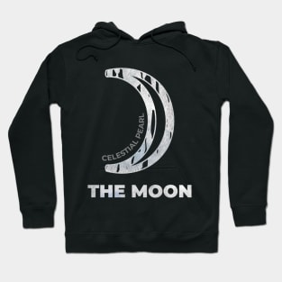 The Moon, Our Celestial Pearl Hoodie